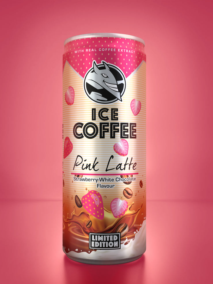 HELL ICE COFFEE Pink Latte tálca