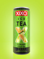 Citrusos zöld tea zero tálca