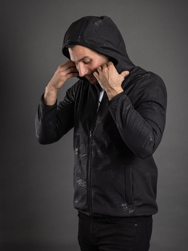 Softshell kabát,mintás férfi - HELL Energy Store