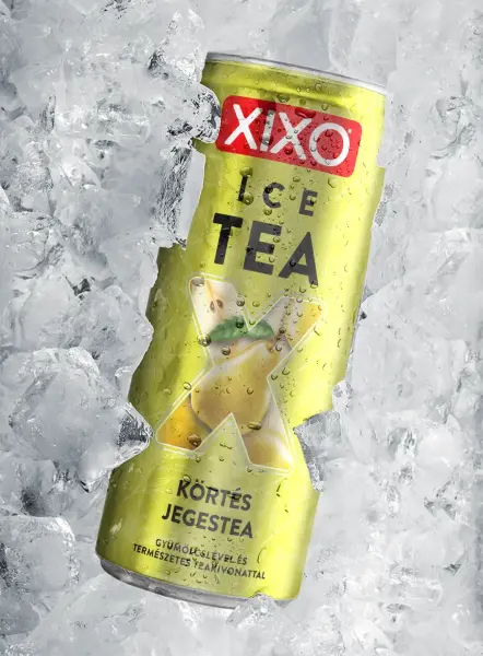 Körtés fekete tea tálca