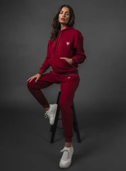 Basic Pants Maroon