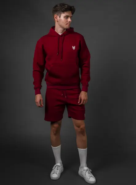 Basic Shorts Maroon