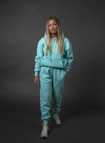 Basic Hoodie Light Blue