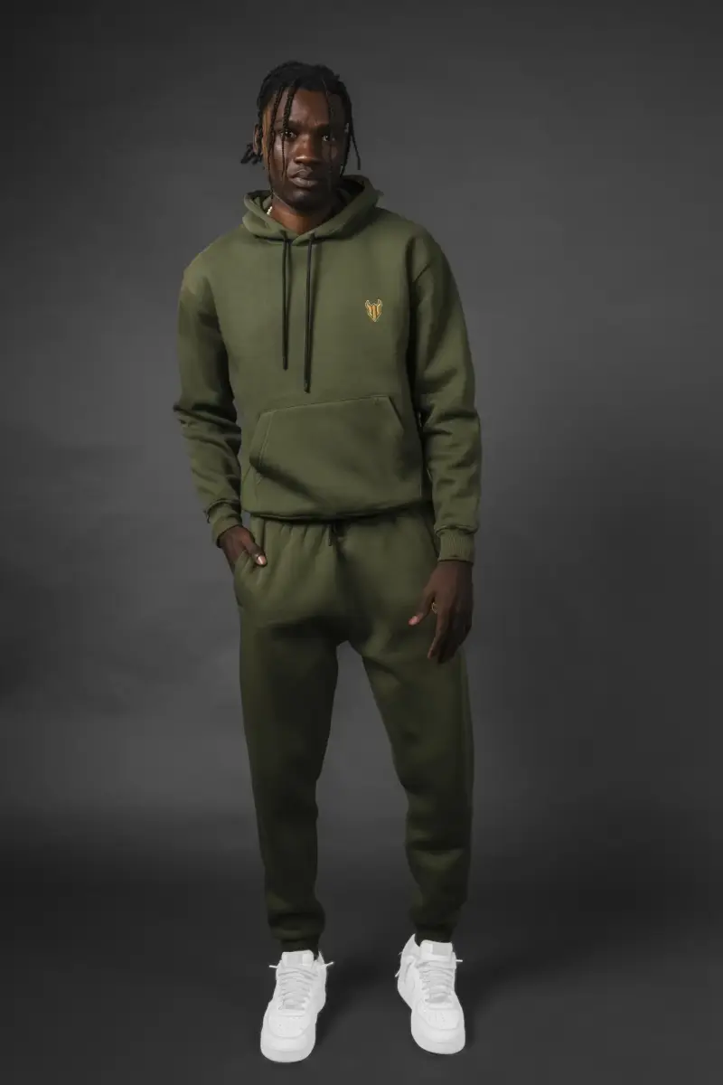 Basic Hoodie Olive