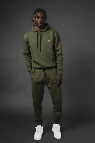 Basic Hoodie Olive