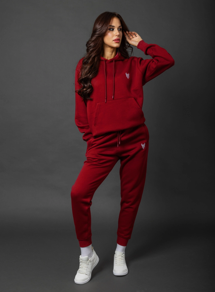 Basic Pants Maroon