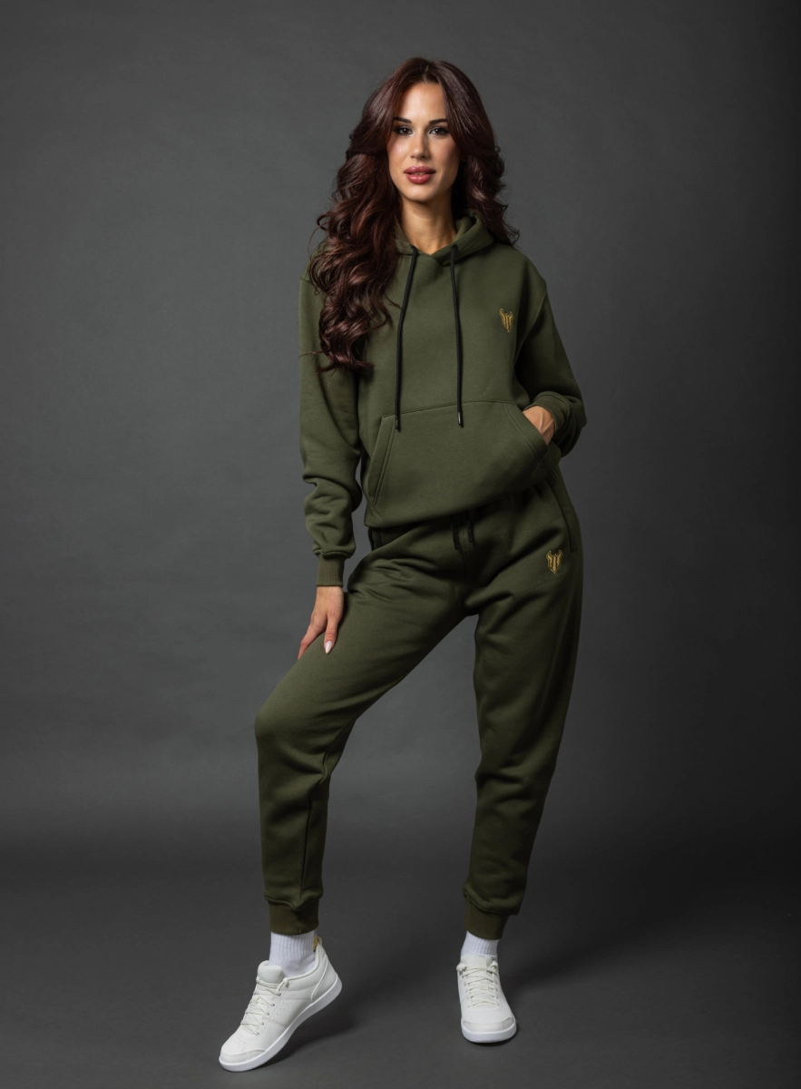 Basic Hoodie Olive